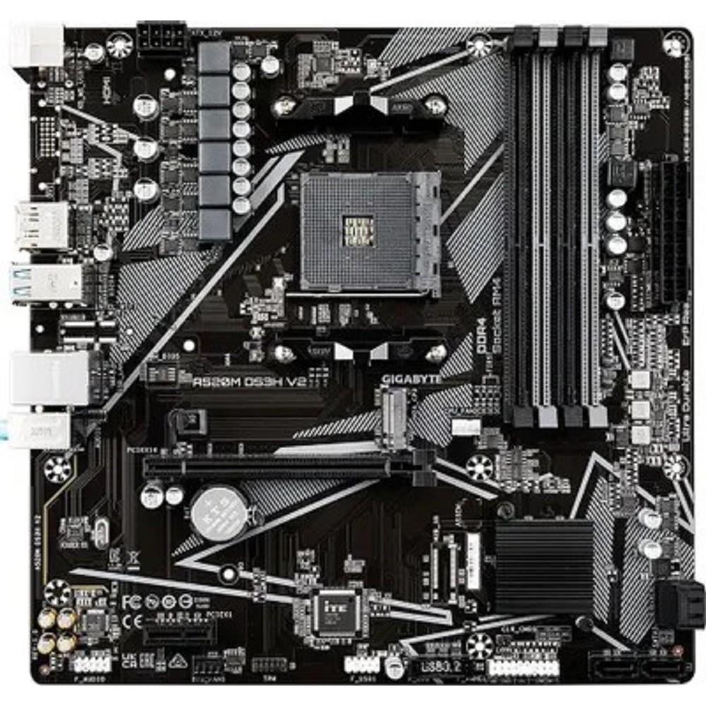 Gigabyte A520M DS3H V2 {SocketAM4, AMD A520, mATX, Ret}