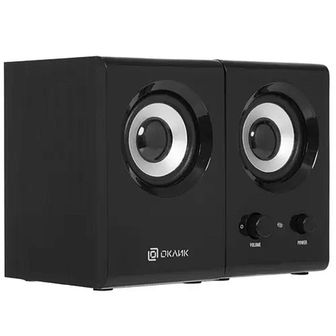Oklick OK-160 2.0 черный 6Вт