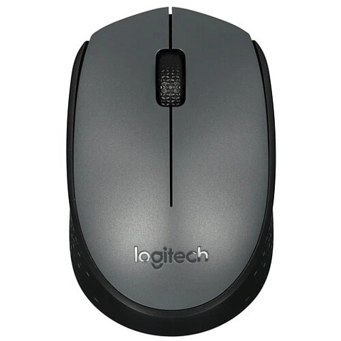 910-004646 Logitech Wireless Мышь беспроводная M170, Grey