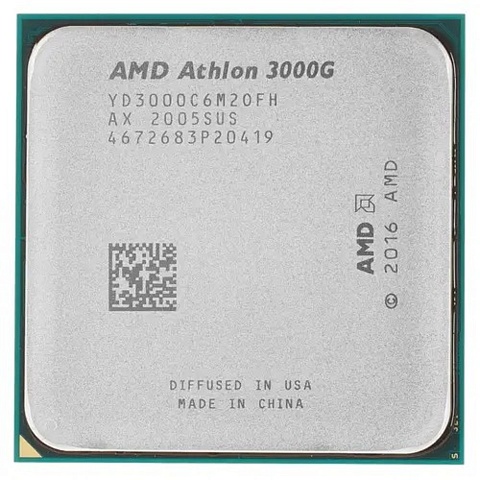 CPU AMD Athlon 3000G OEM (YD3000C6M2OFH)