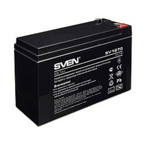 Sven SV1270 (12V 7Ah) батарея аккумуляторная