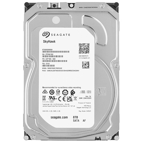 8TB Seagate SkyHawk (ST8000VX009)