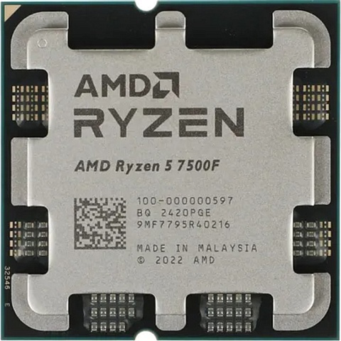 CPU AMD Ryzen 5 7500F OEM (100-000000597)