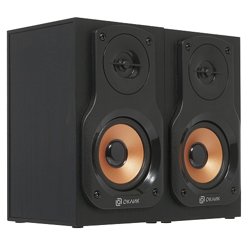 Колонки Oklick OK-162 2.0 черный 8Вт