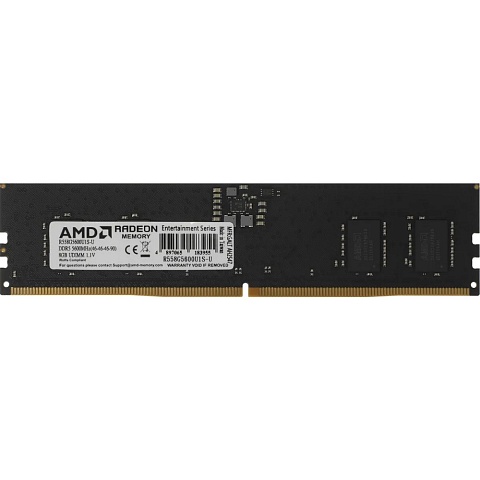 AMD DDR5 UDIMM 8GB 5600 MT/s R558G5600U1S-U